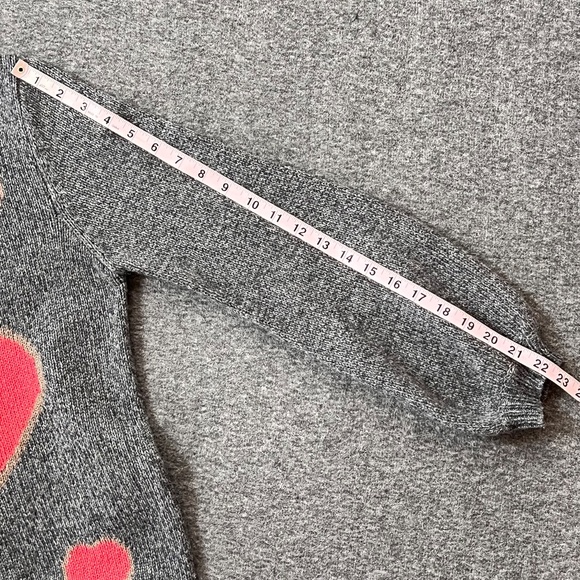 Scotch & Soda Maison Scotch Heart Cable Knit Sweater M Petite 100% Cotton Preppy - Picture 12 of 12